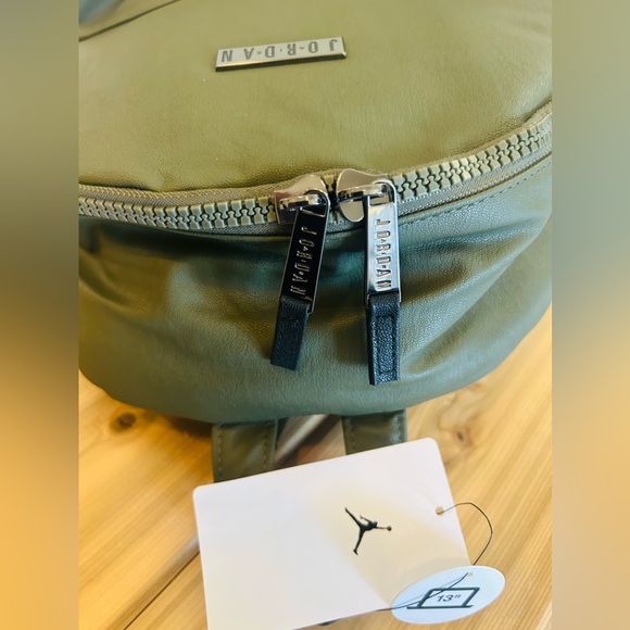 NEW- Air Jordan Olive Green Backpack NWT - Picture 11 of 16
